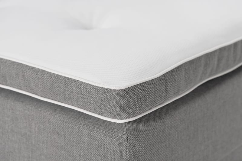 Ella Familieseng Sengepakke 240x210 cm - (+Flere valg) Lysegrå - Møbler - Senger - Kontinentalsenger