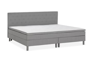 Ella Familieseng Sengepakke 240x210 cm - (+Flere valg) Lysegrå - Møbler - Senger - Kontinentalsenger
