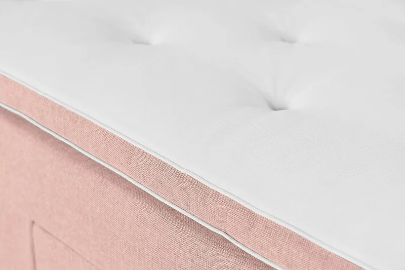Ella Familieseng Sengepakke 280x200 cm - (+Flere valg) Rosa - Møbler - Senger - Kontinentalsenger
