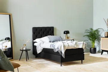 Ella Sengepakke 90x200cm - Svart - Møbler - Senger - Kontinentalsenger