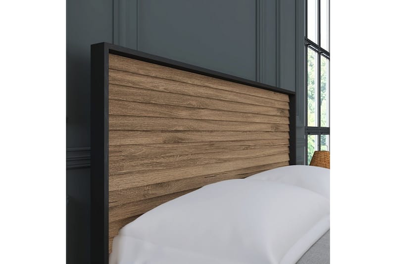 Elspet Sengeramme 169x205 cm - Brun - Møbler - Senger - Sengeramme & sengestamme