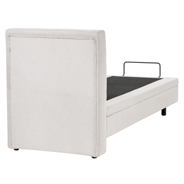 Enkelseng Viceroy 80x200 cm - Lys beige - Møbler - Senger - Regulerbare senger