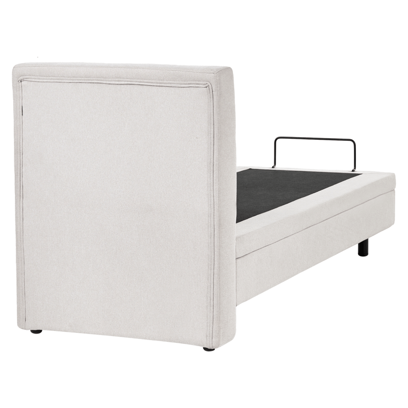 Enkelseng Viceroy 80x200 cm - Lys beige - Møbler - Senger - Regulerbare senger