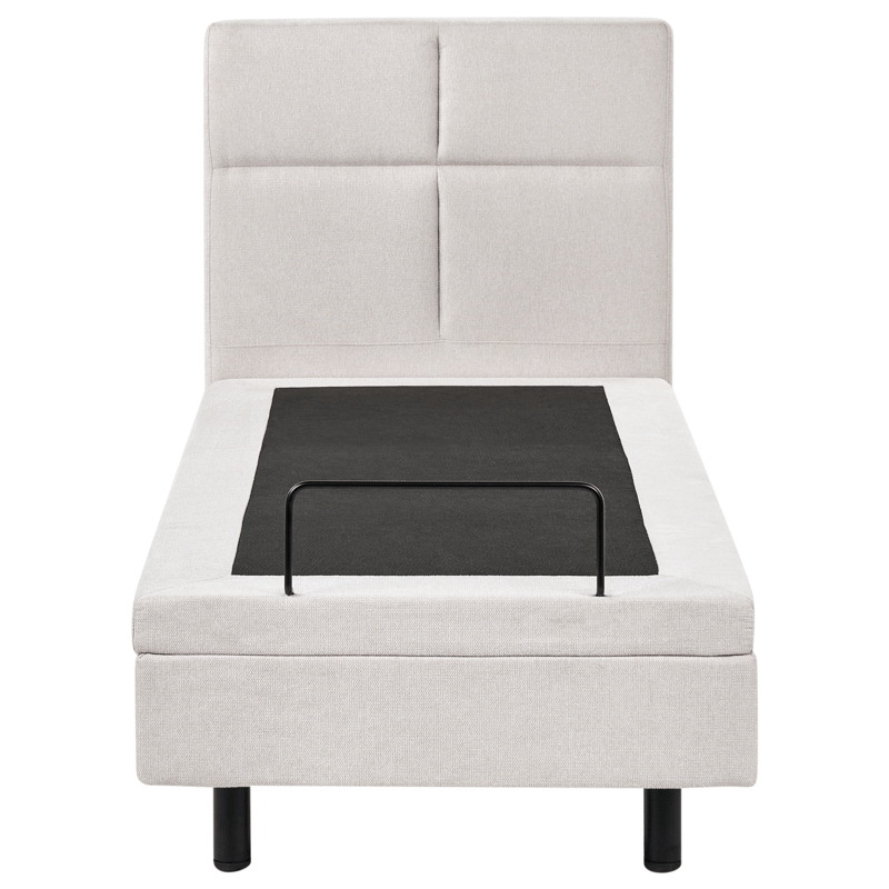 Enkelseng Viceroy 80x200 cm - Lys beige - Møbler - Senger - Regulerbare senger