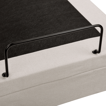 Enkelseng Viceroy 80x200 cm - Lys beige - Møbler - Senger - Regulerbare senger