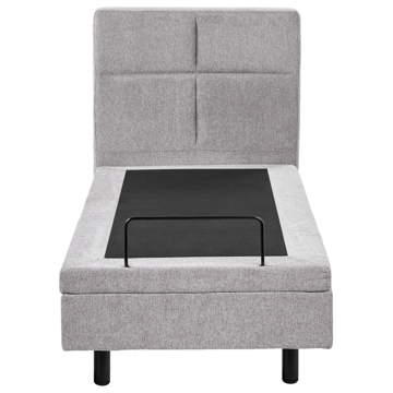 Enkelseng Viceroy 80x200 cm - Lysegrå - Møbler - Senger - Regulerbare senger