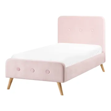 Enkeltseng Rennes - Pastellrosa - Møbler - Senger - Sengeramme & sengestamme