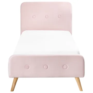 Enkeltseng Rennes - Pastellrosa - Møbler - Senger - Sengeramme & sengestamme