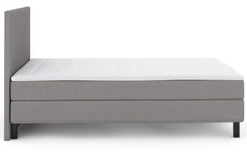 Select No 2 Komplett Sengepakke 120x200 - Lysegrå/Svarta Ben - Møbler - Senger - Enkeltsenger