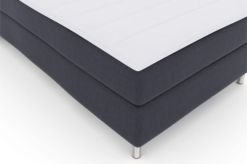 Select No 3 Komplett Sengepakke 120x200 Medium - Blå/Metallben - Møbler - Senger - Enkeltsenger
