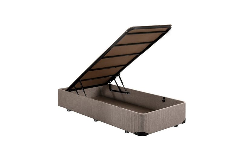 Enkeltsengunderdel Dasina Enkel Beige - 100 x 200 cm - Møbler - Senger - Sengeramme & sengestamme