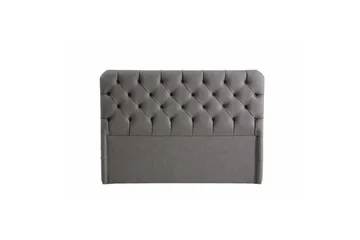 Enkeltsengunderdel og Hodegjerde Sorang Grå - 94 x 35 x 190 cm - Møbler - Senger - Rammeseng