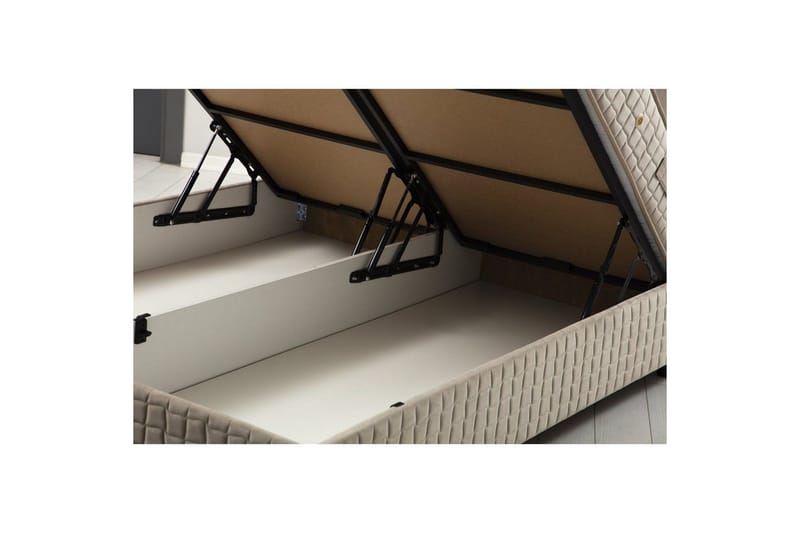 Enkeltsengunderdel og Hodegjerde Sudamal Brun - 120 x 110 x 200 cm - Møbler - Senger - Sengeramme & sengestamme