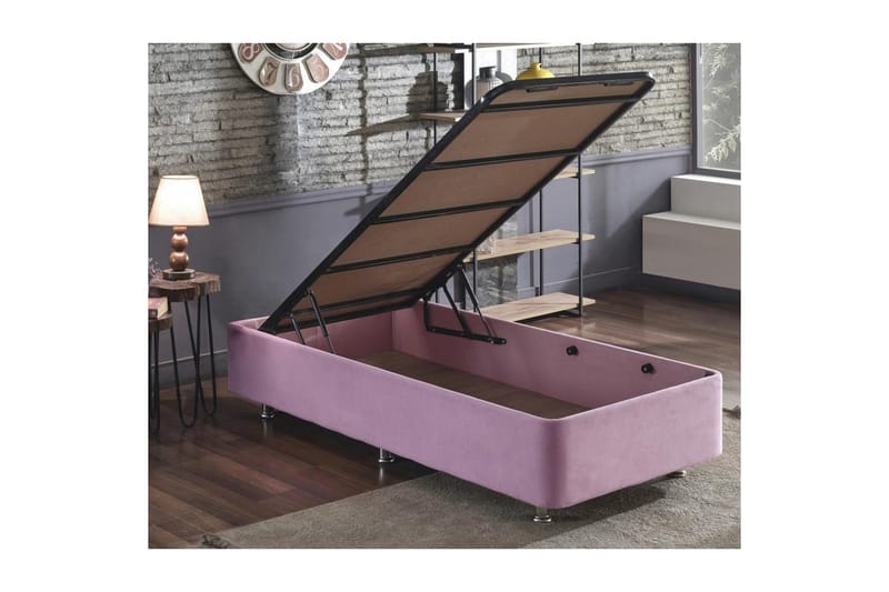 Enkeltsengunderdel Rasul Single Pnk - 120 x 200 cm - Møbler - Senger - Sengeramme & sengestamme