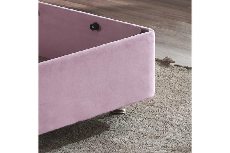 Enkeltsengunderdel Rasul Single Pnk - 100 x 200 cm - Møbler - Senger - Sengeramme & sengestamme