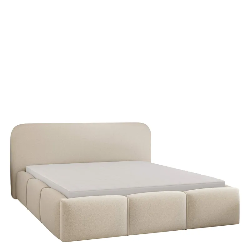 Envik sengeramme 140x200 cm - beige - Møbler - Senger - Senger med oppbevaring