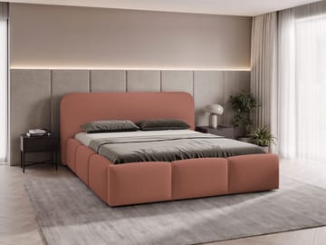 Envik sengeramme 160x200 cm - Rosa - Møbler - Senger - Senger med oppbevaring