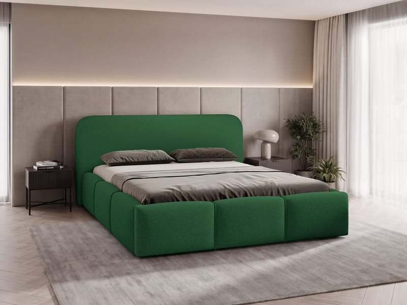 Envik sengeramme 180x200 cm - Grønn - Møbler - Senger - Senger med oppbevaring