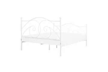 Eppy Sengramme 140x200 cm - Hvit - Møbler - Senger - Sengeramme & sengestamme