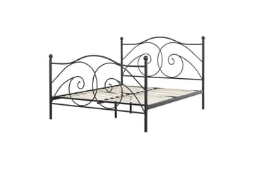 Eppy Sengramme 140x200 cm - Svart - Møbler - Senger - Sengeramme & sengestamme