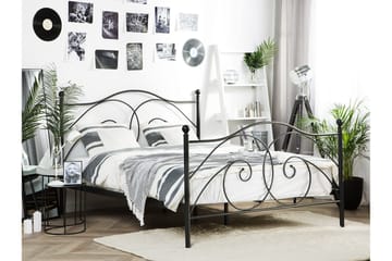 Eppy Sengramme 140x200 cm - Svart - Møbler - Senger - Sengeramme & sengestamme