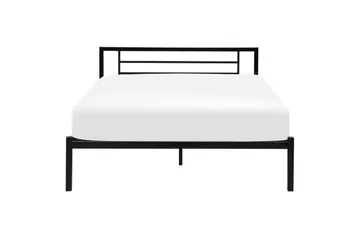Farrell Sengramme 140x200 cm - Svart - Møbler - Senger - Sengeramme & sengestamme