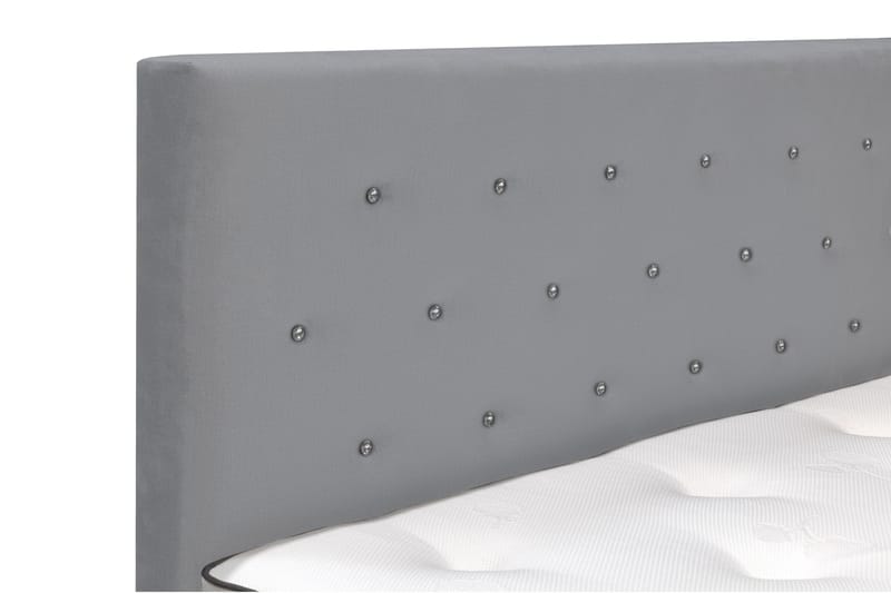 Finnigan Sengpakke Kontinentalseng 160x200 cm Fast - Lys grå - Møbler - Senger - Kontinentalsenger