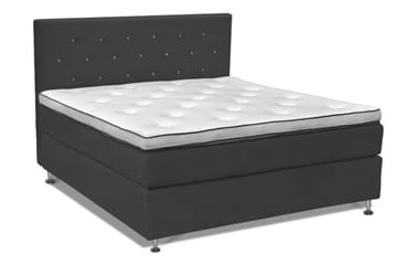 Finnigan Sengpakke Kontinentalseng 160x200 cm Medium - Mørk grå - Møbler - Senger - Kontinentalsenger