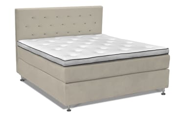 Finnigan Sengpakke Kontinentalseng 180x200 cm Fast - Beige - Møbler - Senger - Kontinentalsenger