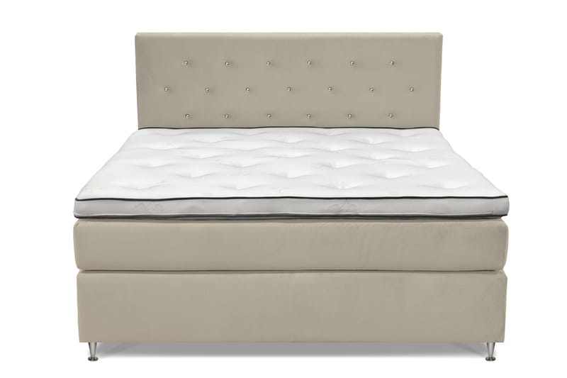 Finnigan Sengpakke Kontinentalseng 180x200 cm Fast - Beige - Møbler - Senger - Kontinentalsenger