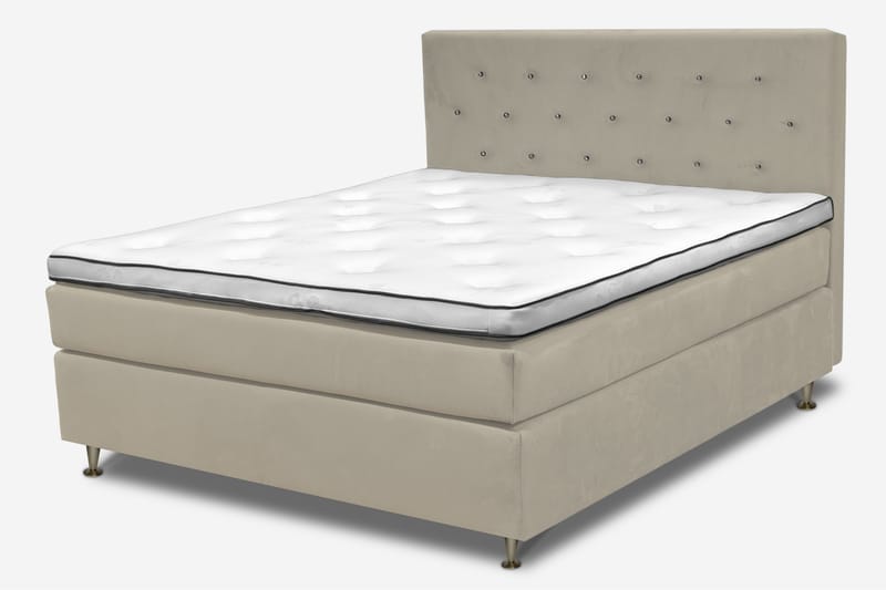 Finnigan Sengpakke Kontinentalseng 180x200 cm Fast - Beige - Møbler - Senger - Kontinentalsenger