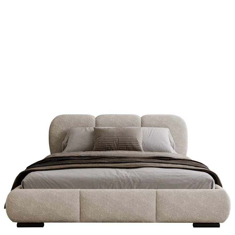 Fito sengeramme med oppbevaring 140x200 cm - beige - Møbler - Senger - Senger med oppbevaring
