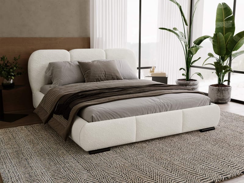 Fito sengeramme med oppbevaring 180x200 cm - beige - Møbler - Senger - Senger med oppbevaring