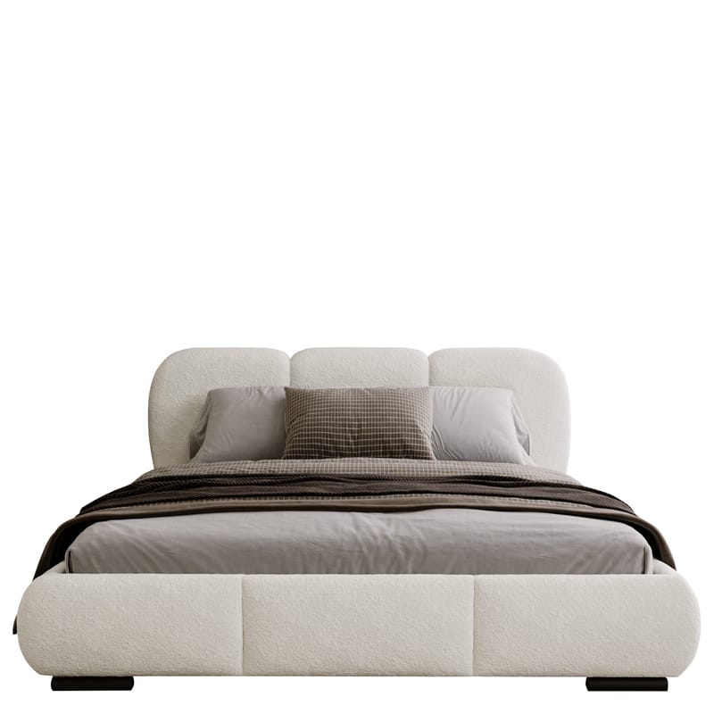 Fito sengeramme med oppbevaring 200x200 cm, beige