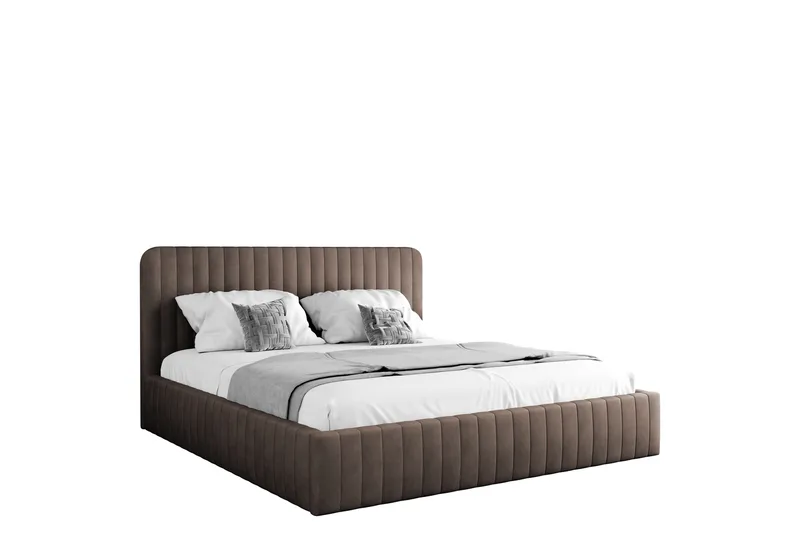 Flanna Sengeramme 160x200 cm, Brun