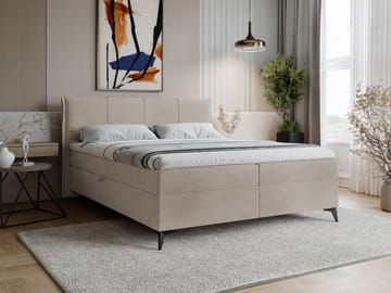Florizel Sengepakke Kontinentalseng 180x200 cm - Beige - Møbler - Senger - Kontinentalsenger