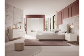 Forba Møbelsett til Soverom - Beige - Møbler - Senger - Møbelsett til soverom