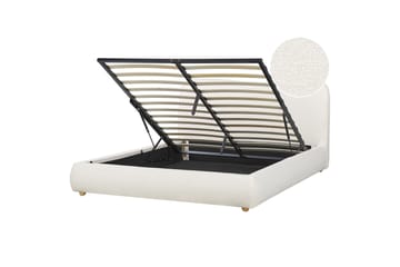 Forrest Sengramme 160x200 cm - Hvit - Møbler - Senger - Senger med oppbevaring