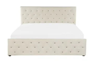 Förvaringssäng Beige - Møbler - Senger - Senger med oppbevaring