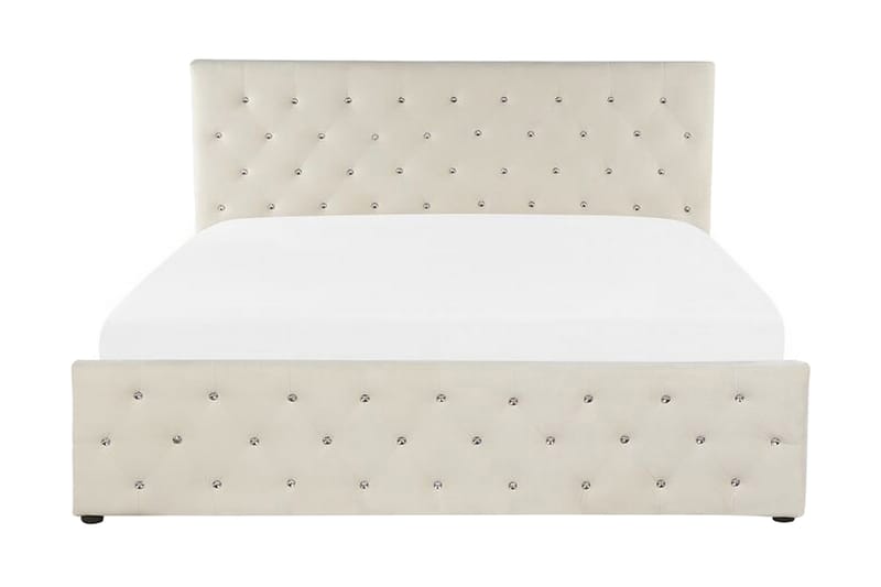 Förvaringssäng NO_BRAND Beige