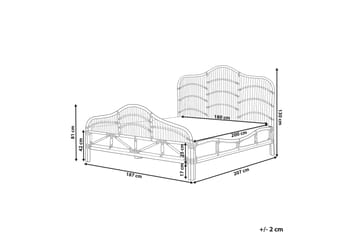 France Sengramme 180x200 cm - Lyst tre - Møbler - Senger - Sengeramme & sengestamme