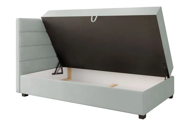 Frodsham Sengepakke Oppbevaringsseng 120x200 cm - Blå - Møbler - Senger - Komplett sengepakke