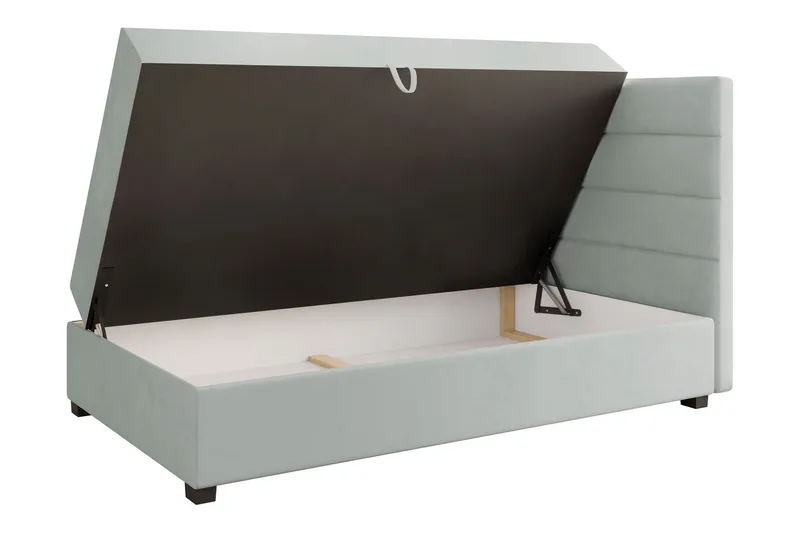 Frodsham Sengepakke Oppbevaringsseng 120x200 cm - Blå - Møbler - Senger - Komplett sengepakke