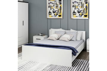 Fruitland Sengeramme 160x200 cm - Hvit - Møbler - Senger - Sengeramme & sengestamme