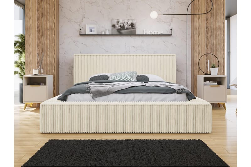 Gadi Sengeramme 140x200 cm - Beige - Møbler - Senger - Sengeramme & sengestamme