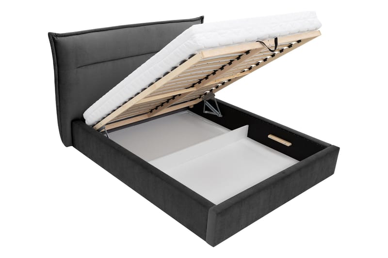 Gare Sengeramme 140x200 cm - Blå - Møbler - Senger - Sengeramme & sengestamme