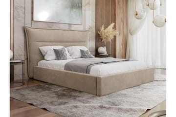 Gare Sengeramme 160x200 cm - Beige - Møbler - Senger - Sengeramme & sengestamme