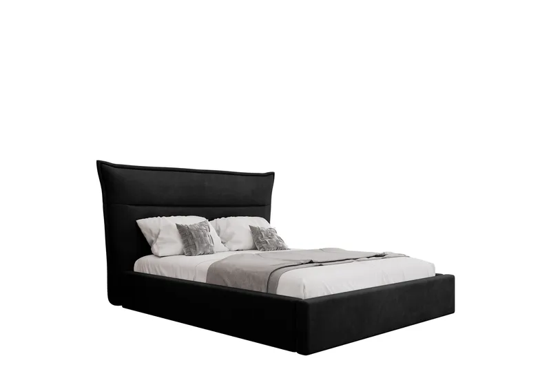 Gare Sengeramme 160x200 cm, Svart