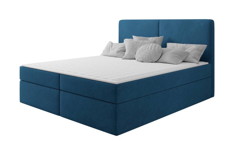Garris Sengpakke Kontinentalseng 160x200 cm, Blå