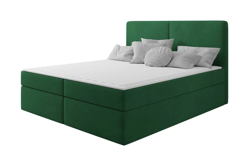 Garris Sengpakke Kontinentalseng 160x200 cm, Grønn